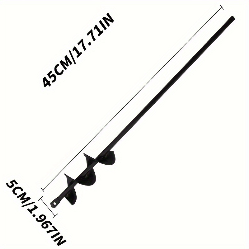 High-Performance Drill Bit for Ground Drilling and Garden Planting - Image 7