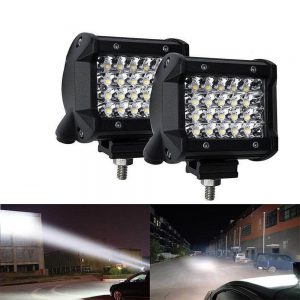 4 Row Light Beads Highlighting Strip Lights 72W for Off-Road Vehicle Upgrades