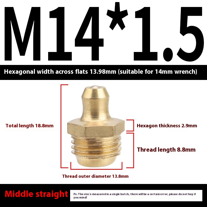 British Pure Copper Head Grease Nipple with 45 Bend 90 Degree Nozzle - Durable Butter Cup Design - Image 7