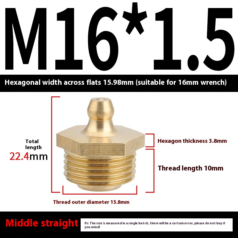 British Pure Copper Head Grease Nipple with 45 Bend 90 Degree Nozzle - Durable Butter Cup Design - Image 8
