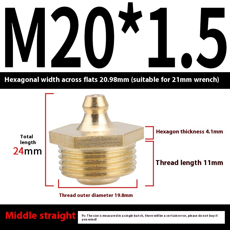 British Pure Copper Head Grease Nipple with 45 Bend 90 Degree Nozzle - Durable Butter Cup Design - Image 10