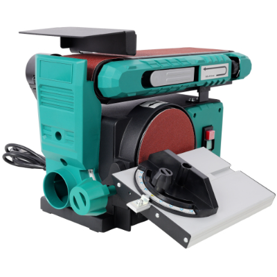 High-Performance Benchtop Belt and Disc Sander, 120V 60Hz, 4x36 In. Belt & 6 In. Disc, Sleek Green Finish - Image 6