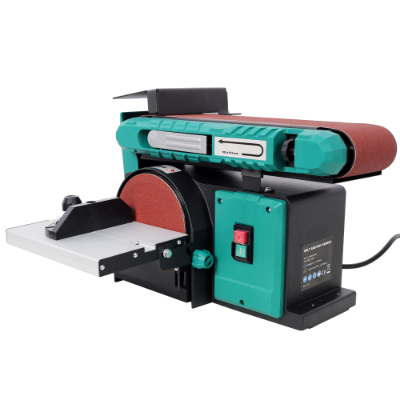 High-Performance Benchtop Belt and Disc Sander, 120V 60Hz, 4x36 In. Belt & 6 In. Disc, Sleek Green Finish - Image 10