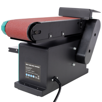 High-Performance Benchtop Belt and Disc Sander, 120V 60Hz, 4x36 In. Belt & 6 In. Disc, Sleek Green Finish - Image 11