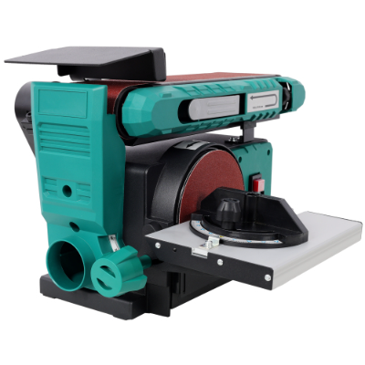 High-Performance Benchtop Belt and Disc Sander, 120V 60Hz, 4x36 In. Belt & 6 In. Disc, Sleek Green Finish - Image 12
