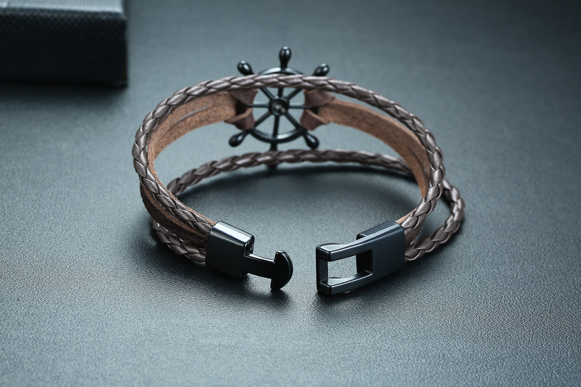 Alloy Lucky Figure 8 Leather Bracelet - Stylish & Unique Accessory - Image 25