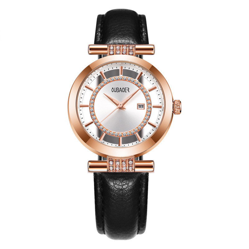 Stylish Rhinestone Personalized Hollow Watch for Fashion Enthusiasts - Image 5
