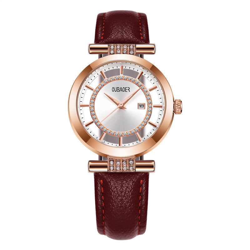 Stylish Rhinestone Personalized Hollow Watch for Fashion Enthusiasts - Image 7