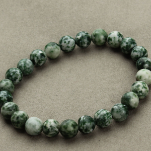 Aventurine Blue Sandstone Round Bead Bracelet - Stylish & Unique Design