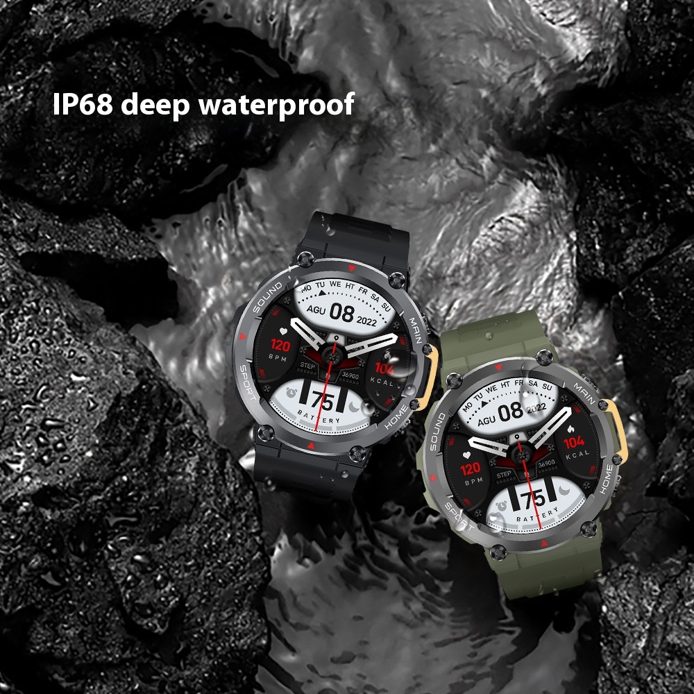 Fully Fit HD Round Screen IP68 Waterproof Smart Watch with 7-Day Battery Life & Wireless Charger APP - Image 4