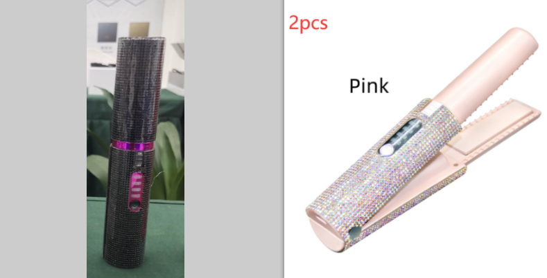 2-in-1 Electric USB Hair Straightening Brush & Curler - Multifunctional Styler Comb - Image 18