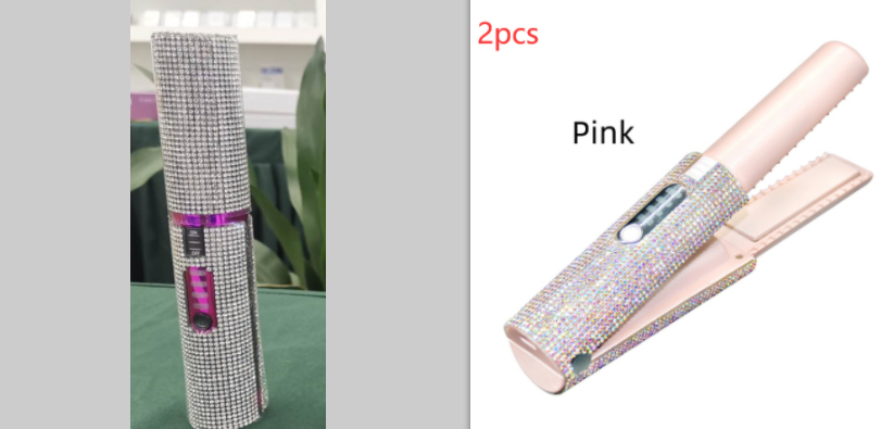 2-in-1 Electric USB Hair Straightening Brush & Curler - Multifunctional Styler Comb - Image 19