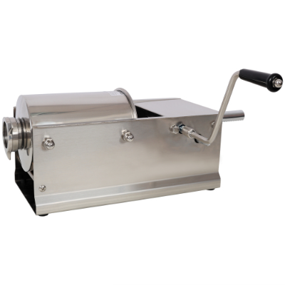 3L 7LBS Stainless Steel Horizontal Sausage Stuffer, Manual Sausage Maker with 4PCS Nozzles for Home & Commercial Use - Image 11