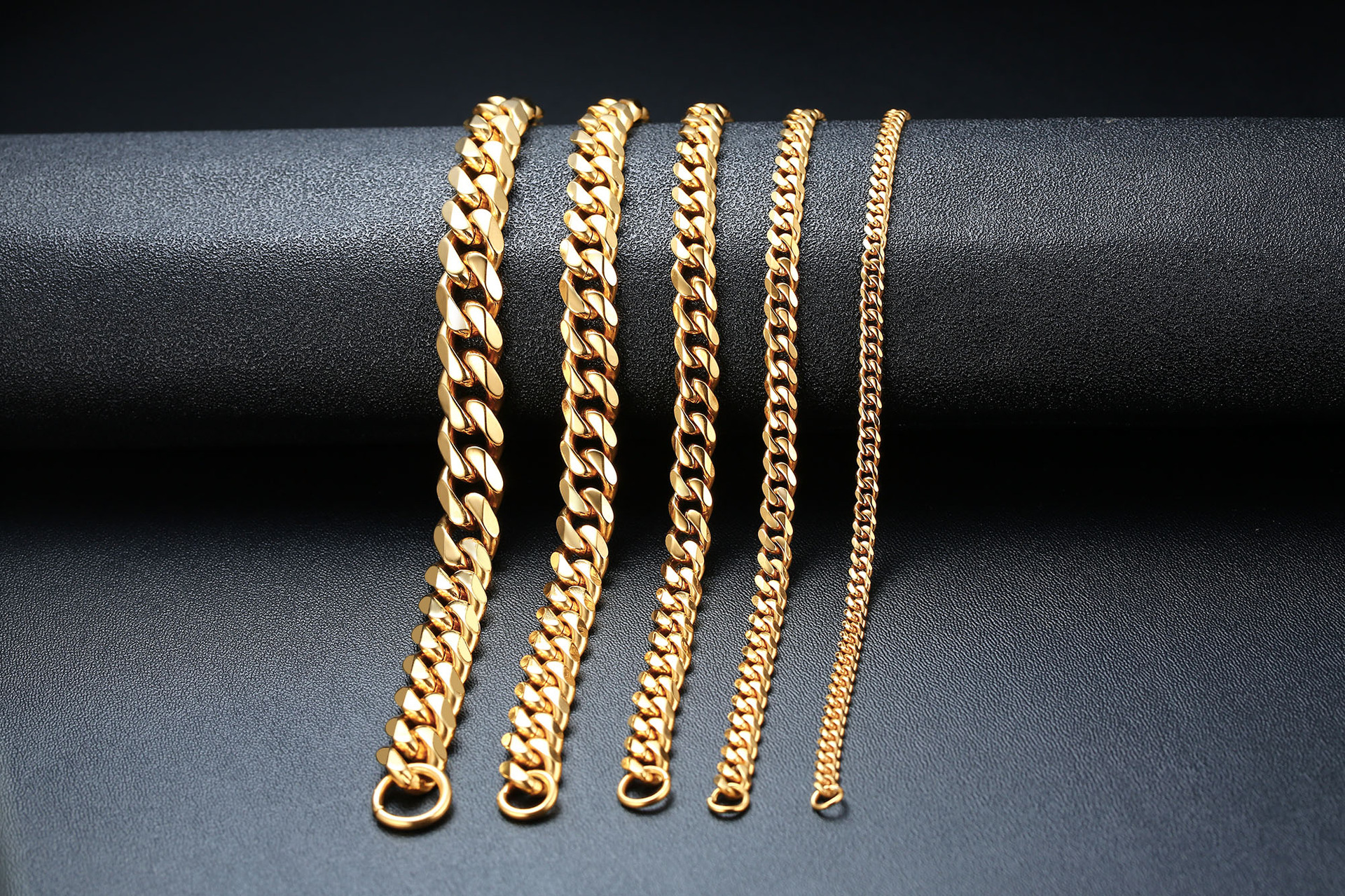 Stylish Stainless Steel Cuban Bracelet - Popular in Japan and South Korea - Image 9