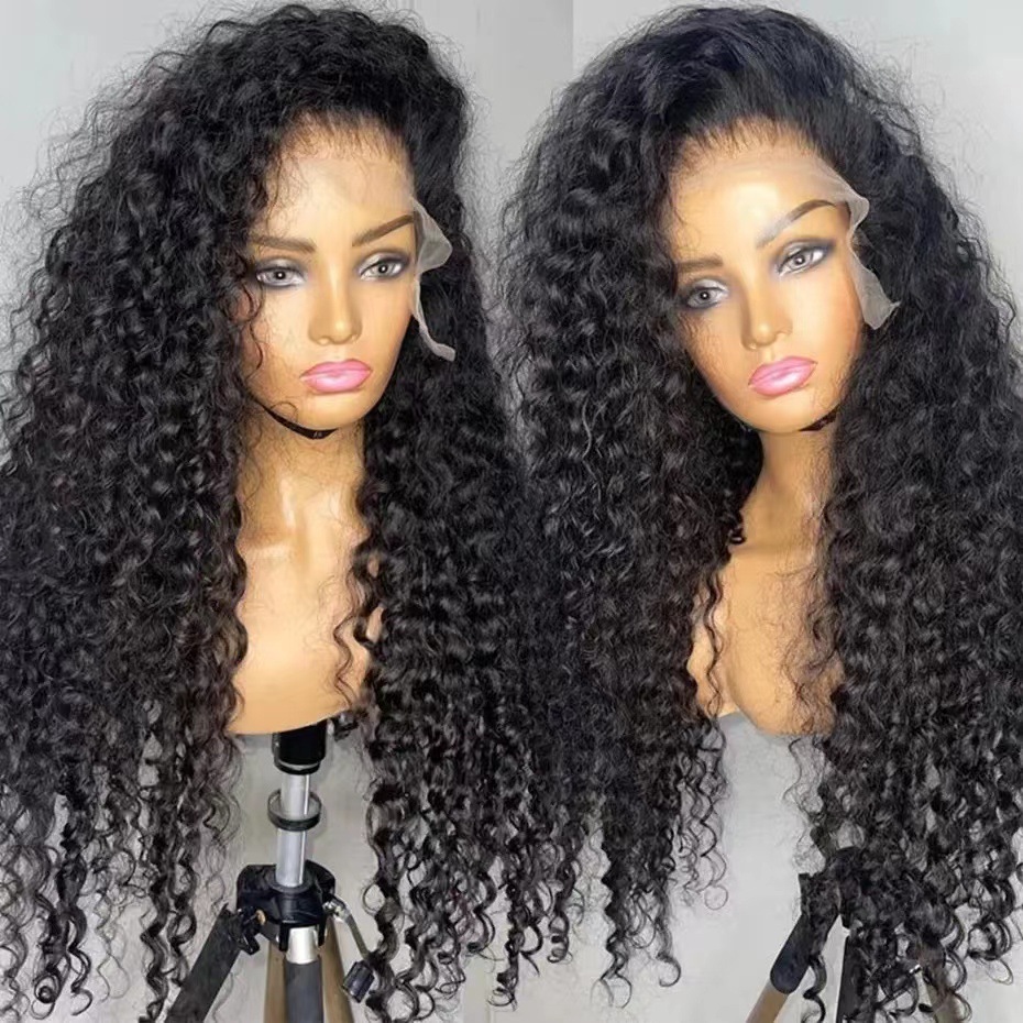 Deep Wave T Part Frontal Wig - Premium Human Hair Headgear for Stunning Styles - Image 10