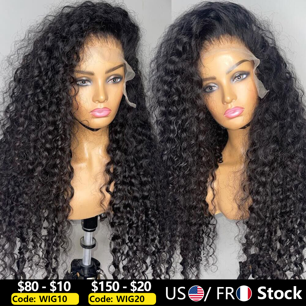 Deep Wave T Part Frontal Wig - Premium Human Hair Headgear for Stunning Styles - Image 11