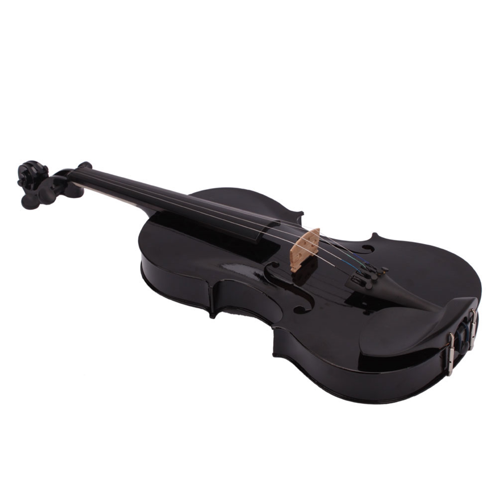 Premium Black Acoustic Violin - Exceptional Sound and Craftsmanship - Image 4
