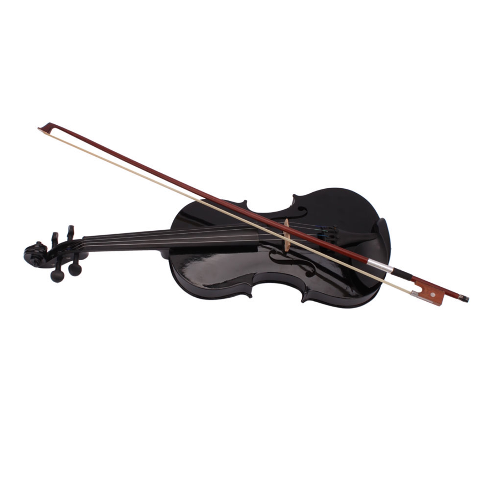 Premium Black Acoustic Violin - Exceptional Sound and Craftsmanship - Image 6