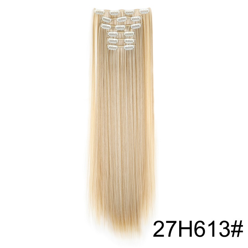 Wig Extensions 6-Piece Set for Long, Sleek Straight Hair - Enhance Your Look! - Image 14