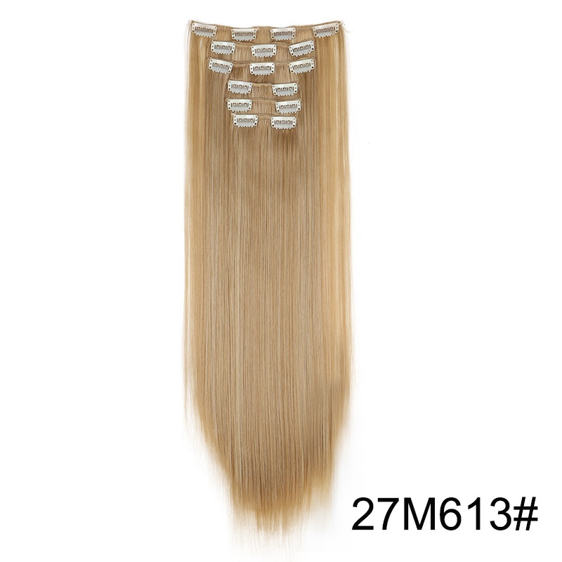 Wig Extensions 6-Piece Set for Long, Sleek Straight Hair - Enhance Your Look! - Image 15