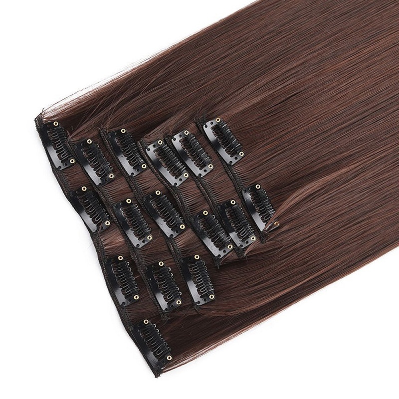 Wig Extensions 6-Piece Set for Long, Sleek Straight Hair - Enhance Your Look! - Image 23