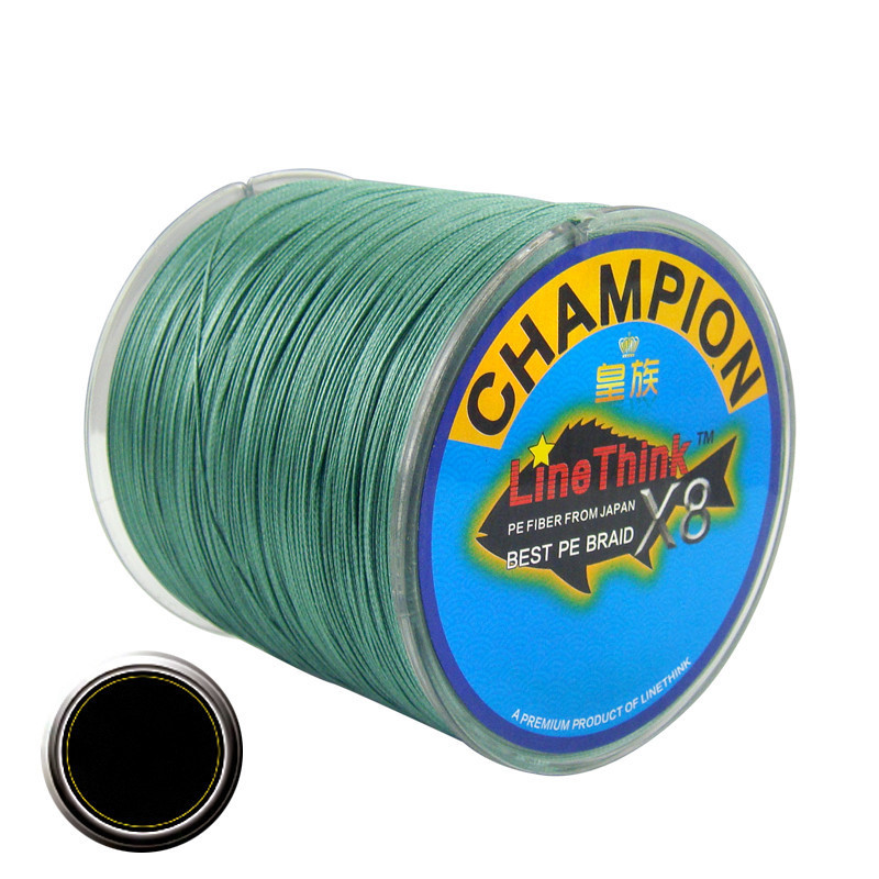 8 Weaves 500m PE Braided Fishing Line - Durable & Strong for Anglers