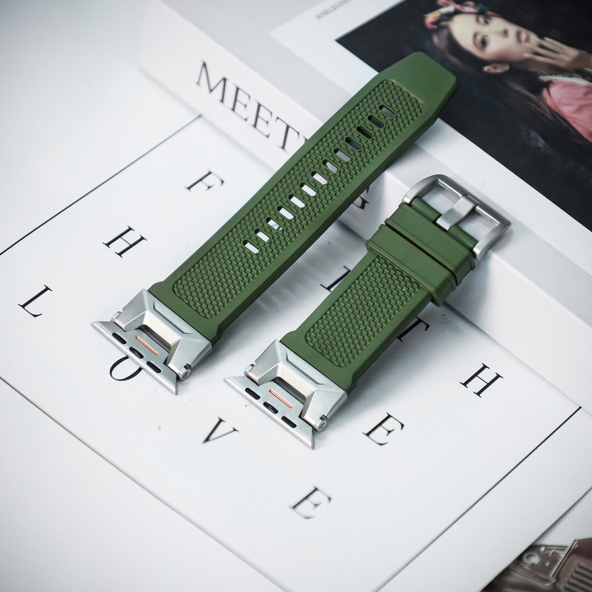 Versatile Outdoor Sports Silicone Strap in Solid Colors for All Activities - Image 7