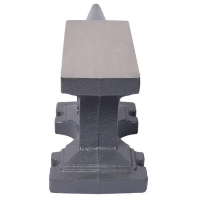 24LB 11KG Cast Iron Anvil with Single Horn & Round Horn - Stable Base for Bending, Shaping, and Twisting - Gray - Image 5