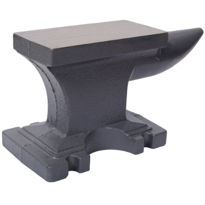 24LB 11KG Cast Iron Anvil with Single Horn & Round Horn - Stable Base for Bending, Shaping, and Twisting - Gray - Image 7