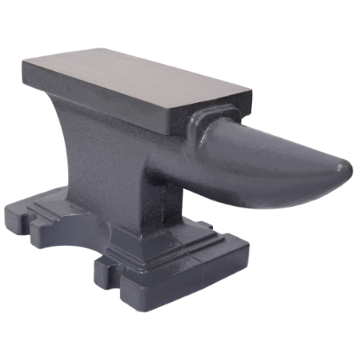 24LB 11KG Cast Iron Anvil with Single Horn & Round Horn - Stable Base for Bending, Shaping, and Twisting - Gray - Image 10
