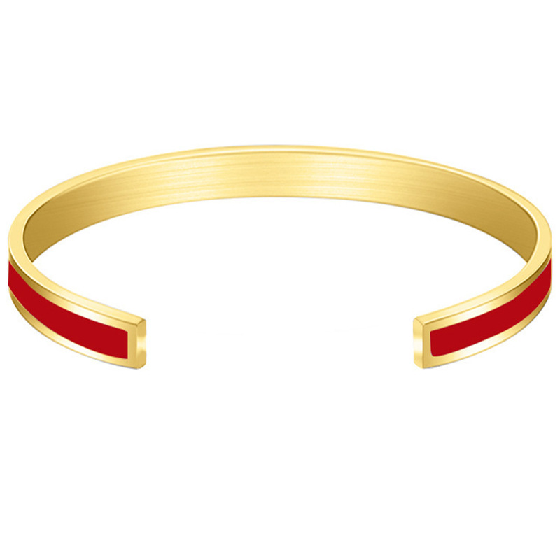 Versatile Couple Style Open Oil Drop Bracelet - Perfect for Every Occasion - Image 15