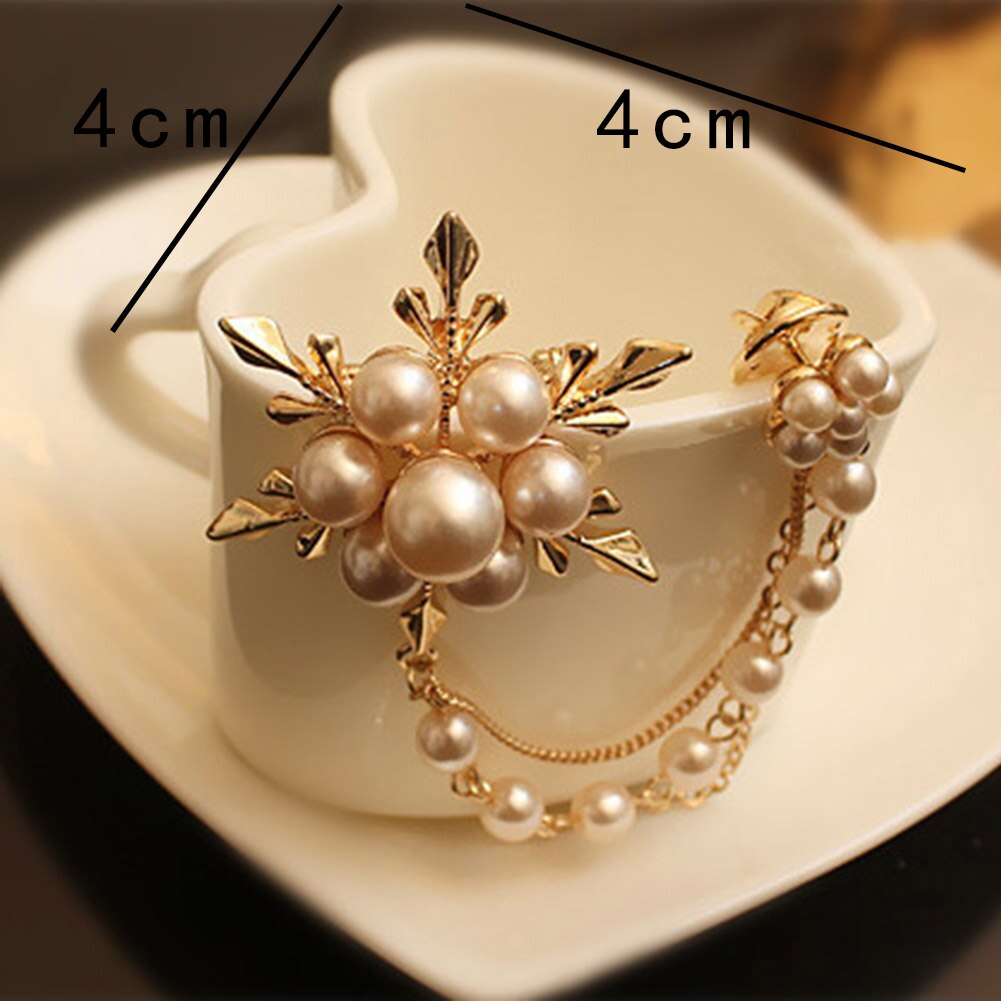 Elegant Pearl Flower Brooch - Stunning Floral Accessory for Any Occasion - Image 7