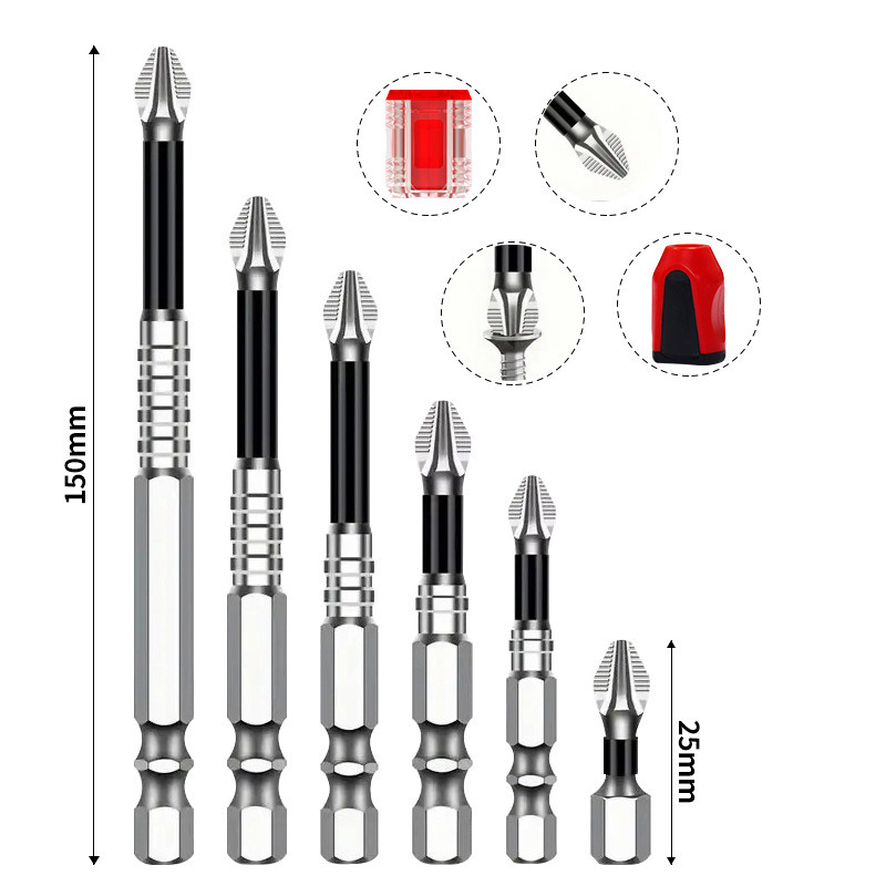 K5 Anti-Skid Impact Resistance Bits Set with Strong Magnetic Properties and High Hardness - Image 2