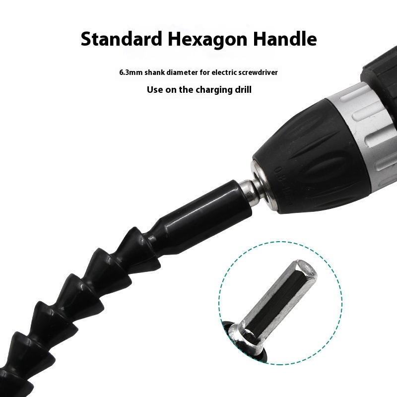 Premium Electric Screwdriver Bits Extension Stick for Enhanced Reach - Image 4