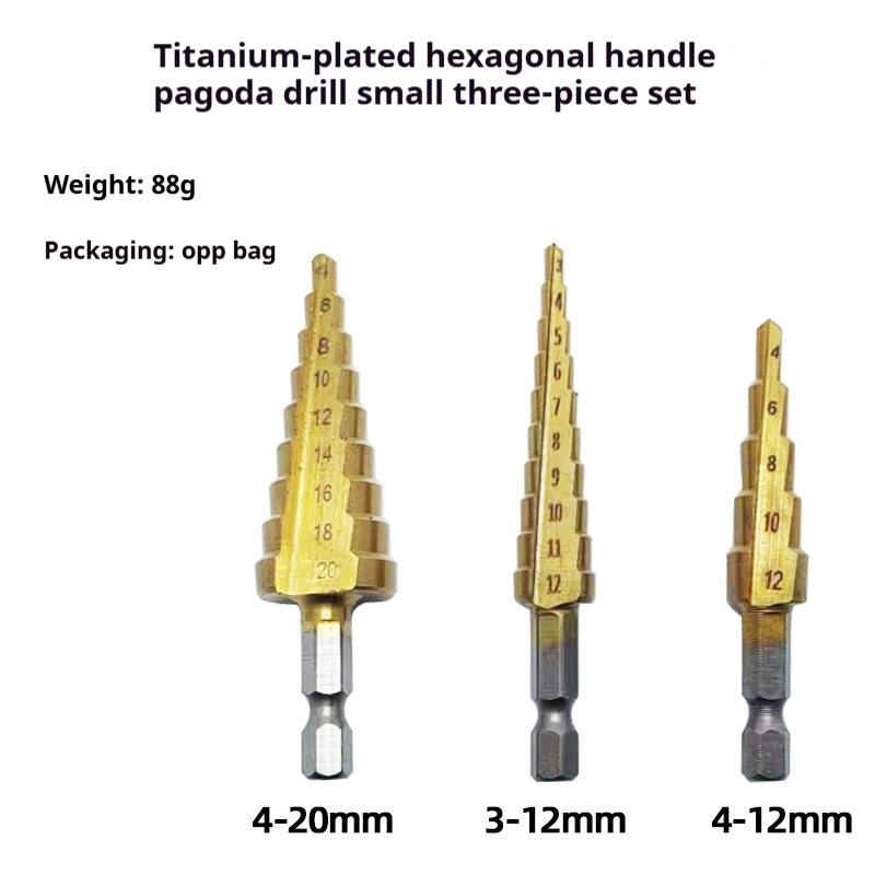 Hexagonal Handle Hole Reamer - Precision Step Step Drill for Perfect Holes - Image 6