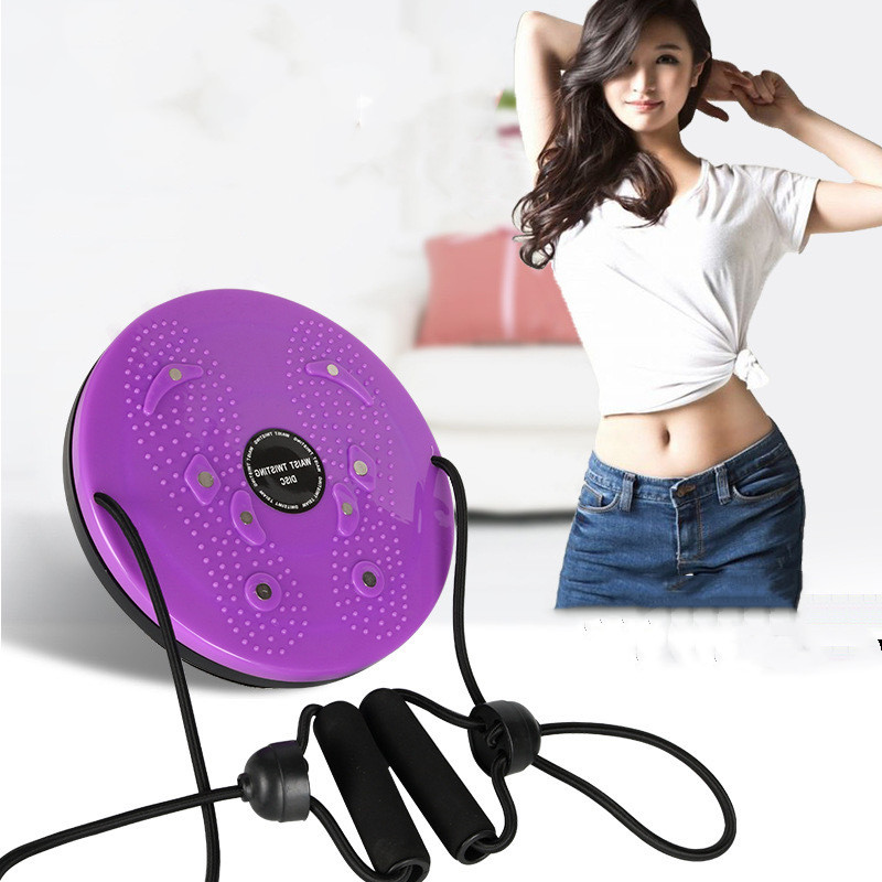 Magnet Foot Massage & Slimming Waist Twister Fitness Device for Home Use