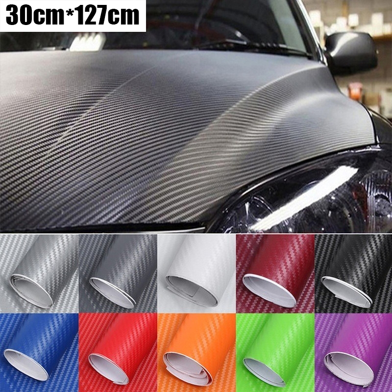 3D Stereo Carbon Fiber Stickers for Car Body Interior & Exterior Decoration - Image 22