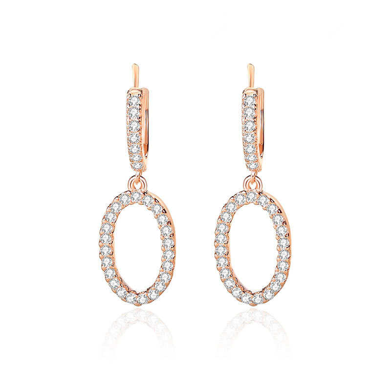 Sterling Silver 925 Elegant European and American Style Women's Ear Clip Ring - Image 5