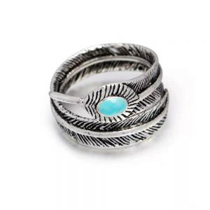 Stylish Feather Men's and Women's Leaf Ring | Elegant Ring Jewelry