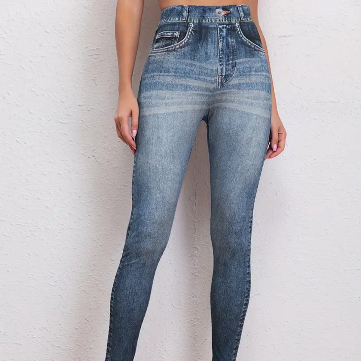 Vintage High Elastic Leggings for Hip Lifting and Yoga Practice - Image 6