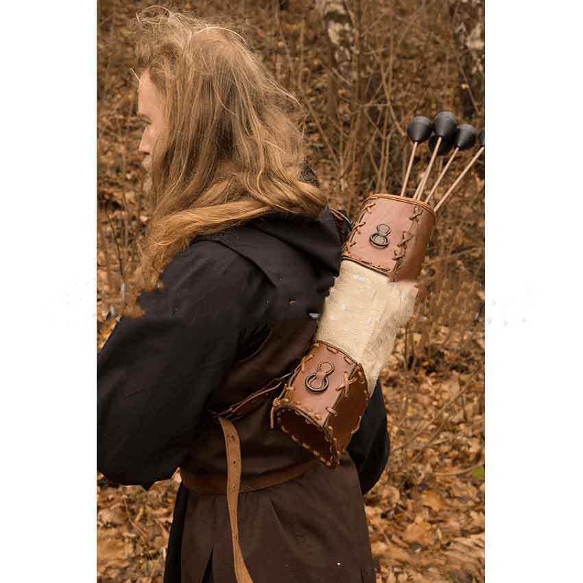 Hand Woven PU Skin Spliced Quiver by Warrior - Durable & Stylish - Image 4