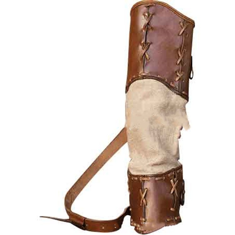 Hand Woven PU Skin Spliced Quiver by Warrior - Durable & Stylish - Image 6