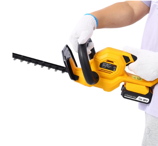 20V Cordless Hedge Trimmer with 22-Inch Steel Blade, Shock-Absorbing, Battery & Charger Included - Image 8