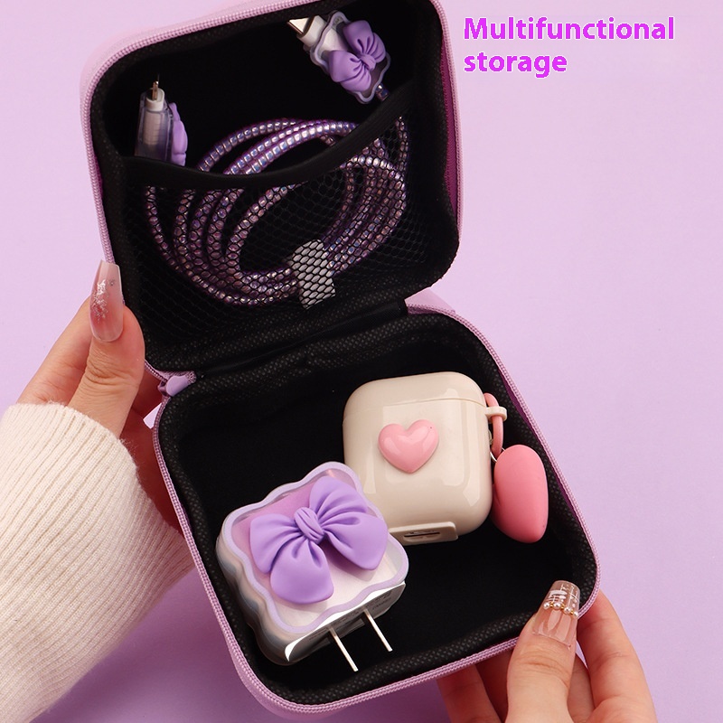 Compact and User-Friendly Household Data Cable Organizer Bag - Image 9