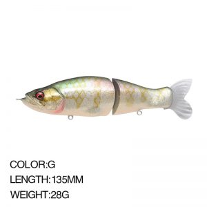 Heavy Pencil Multi-Section Artificial Lure for Effective Fishing