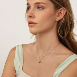 Adorable Christmas 925 Sterling Silver Pet Paw Print Bell Pendant