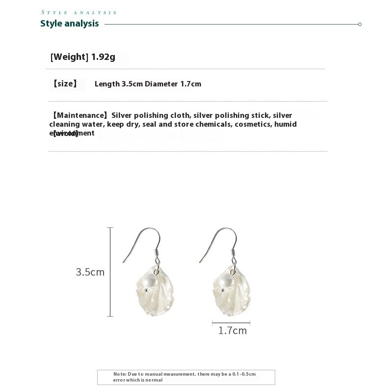 Elegant Women's Complex Shell Earrings - Stunning Ear Rings for Any Occasion - Image 8