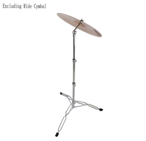 Glarry Straight Cymbal Stand - Premium Drum Hardware Percussion Mount Holder Gear Set in Silver | Not for Sale on Amazon