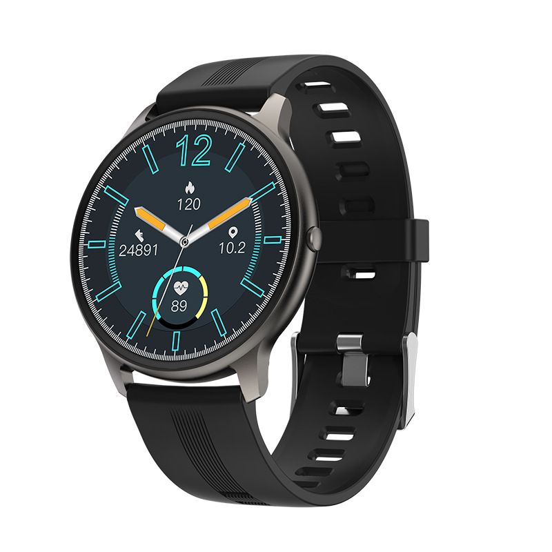 Smart Bracelet with Round Touch Screen - Versatile Multi-Function Device - Image 4