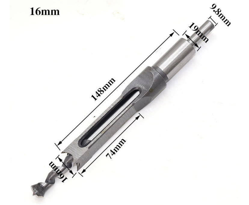 Woodworking Square Hole Drill & Square Tapper Tool for Precision Crafting - Image 7